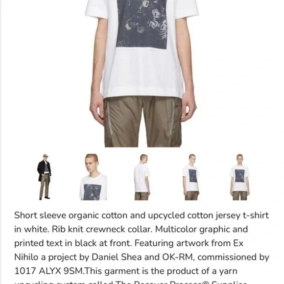 1017 ALYX 9SM EX NIHILO Buckle Shirt Size M